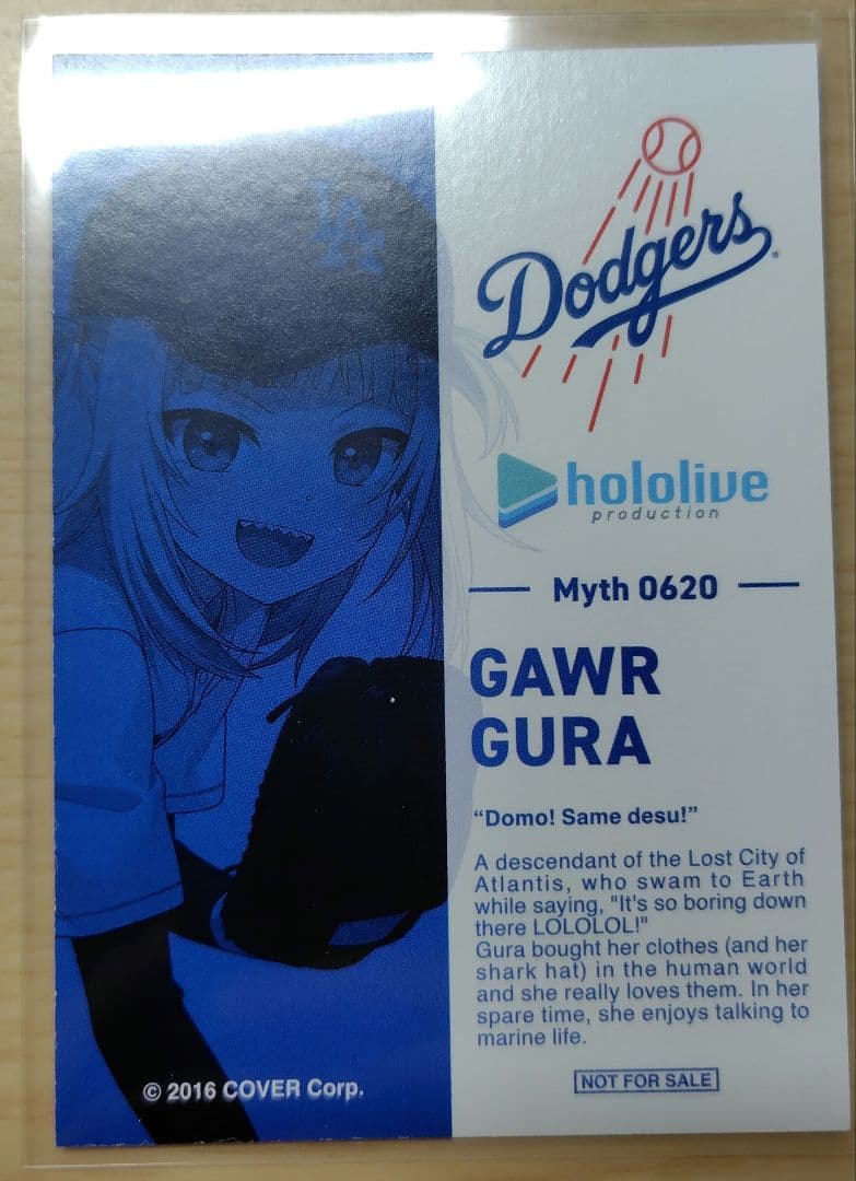ホロライブ GAWR GURA 2024 がうるぐらドジャース アメリカ限定 - メルカリ