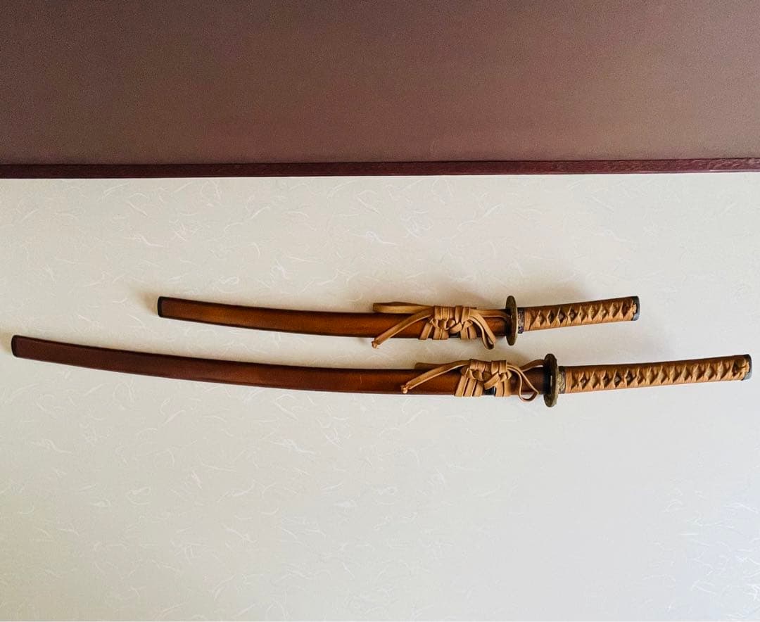 S*ジ様 模造刀 日本刀 武具 刀剣 のたれ刃紋 居合刀 2本セット 太刀 脇差 楽天市場】模造刀-刀匠 孫六兼元写し コスプレのグッズとしても人気