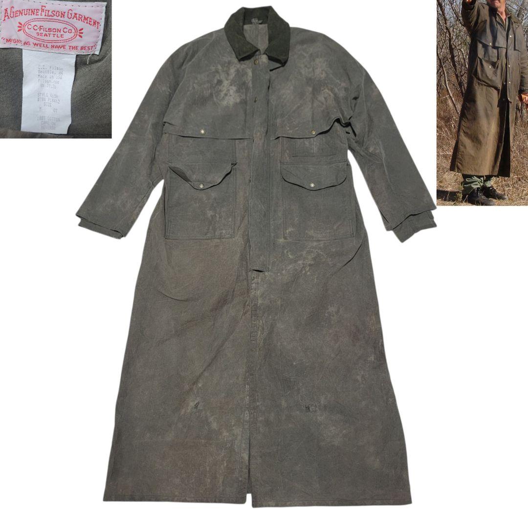 希少 USA製 フィルソン FILSON ロングコート DUSTER COAT 希少 USA製 フィルソン FILSON ロングコート DUSTER COAT - メルカリ