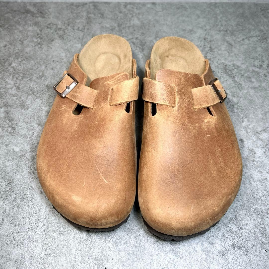 ほぼ新品【ビルケンシュトック】ボストン/クロッグサンダル/オイルド