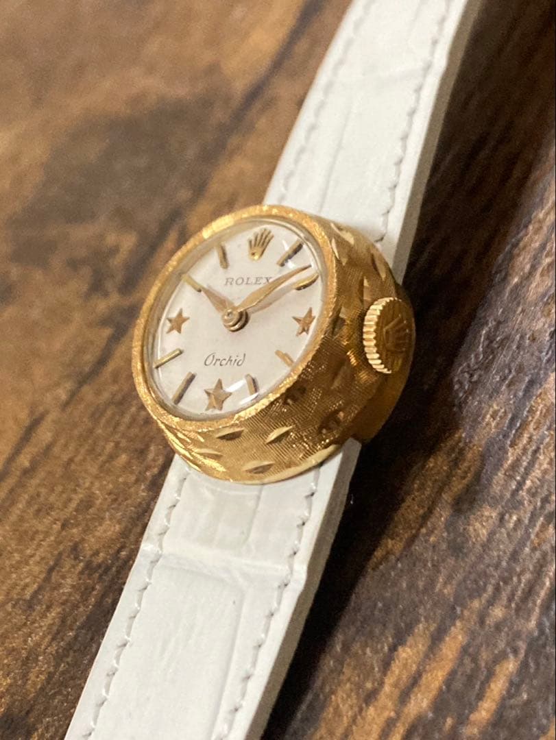 ロレックスカメレオン　スターダイヤル 美品18k希少モデル mt10751 | ROLEX - ladies | CARESE [ケアーズ] – アンティーク