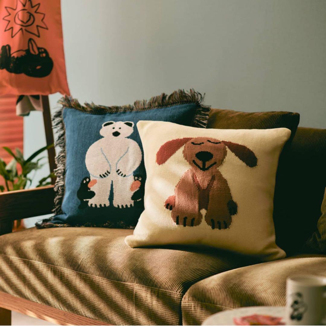 daisuke kondo unico クッションカバー シロクマ 45cm - メルカリ