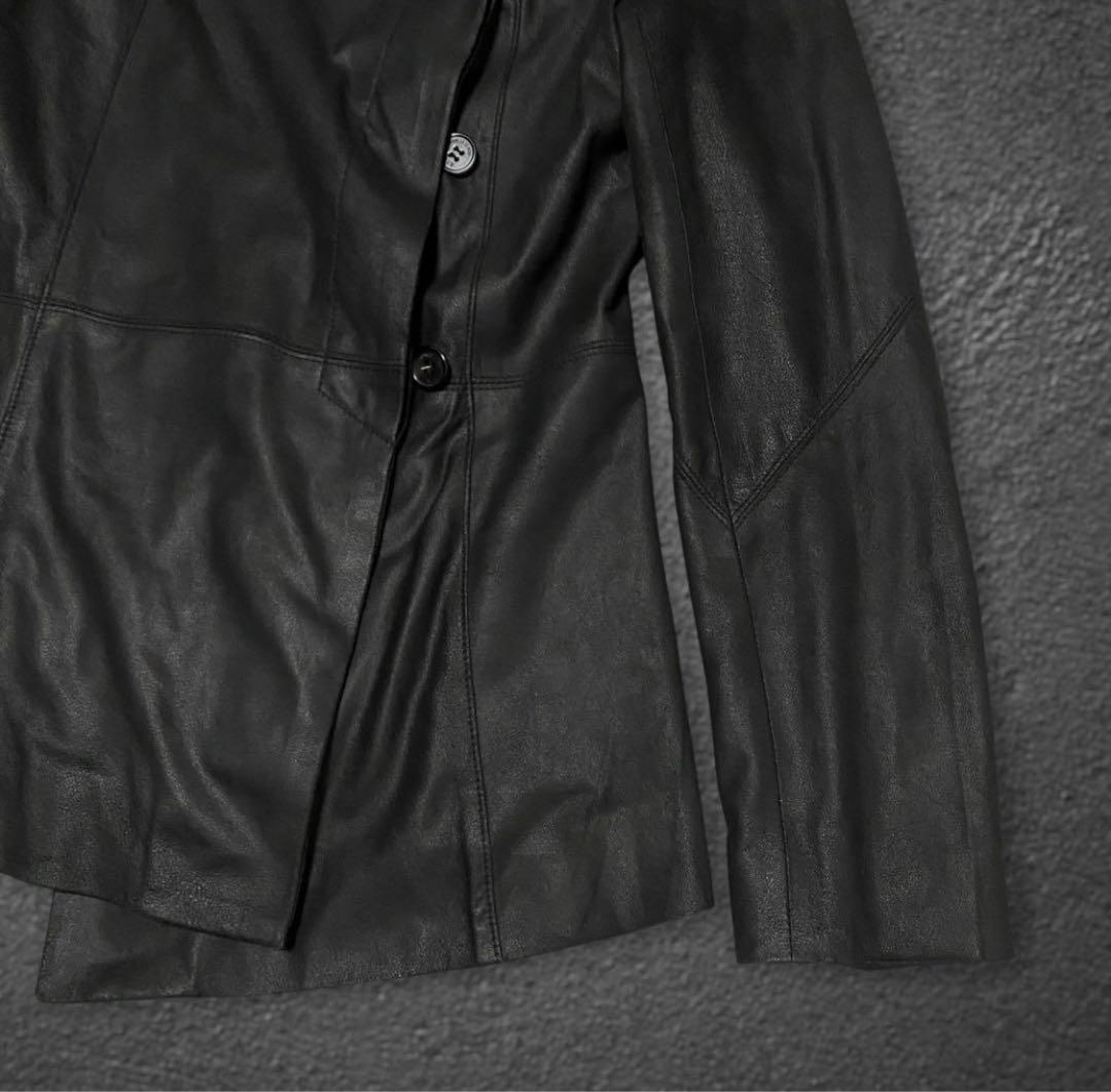 ジャケット・アウター Kiyoko Takase coated leather jacket Ekam