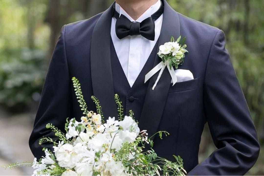 トリートドレッシング新郎4点セット