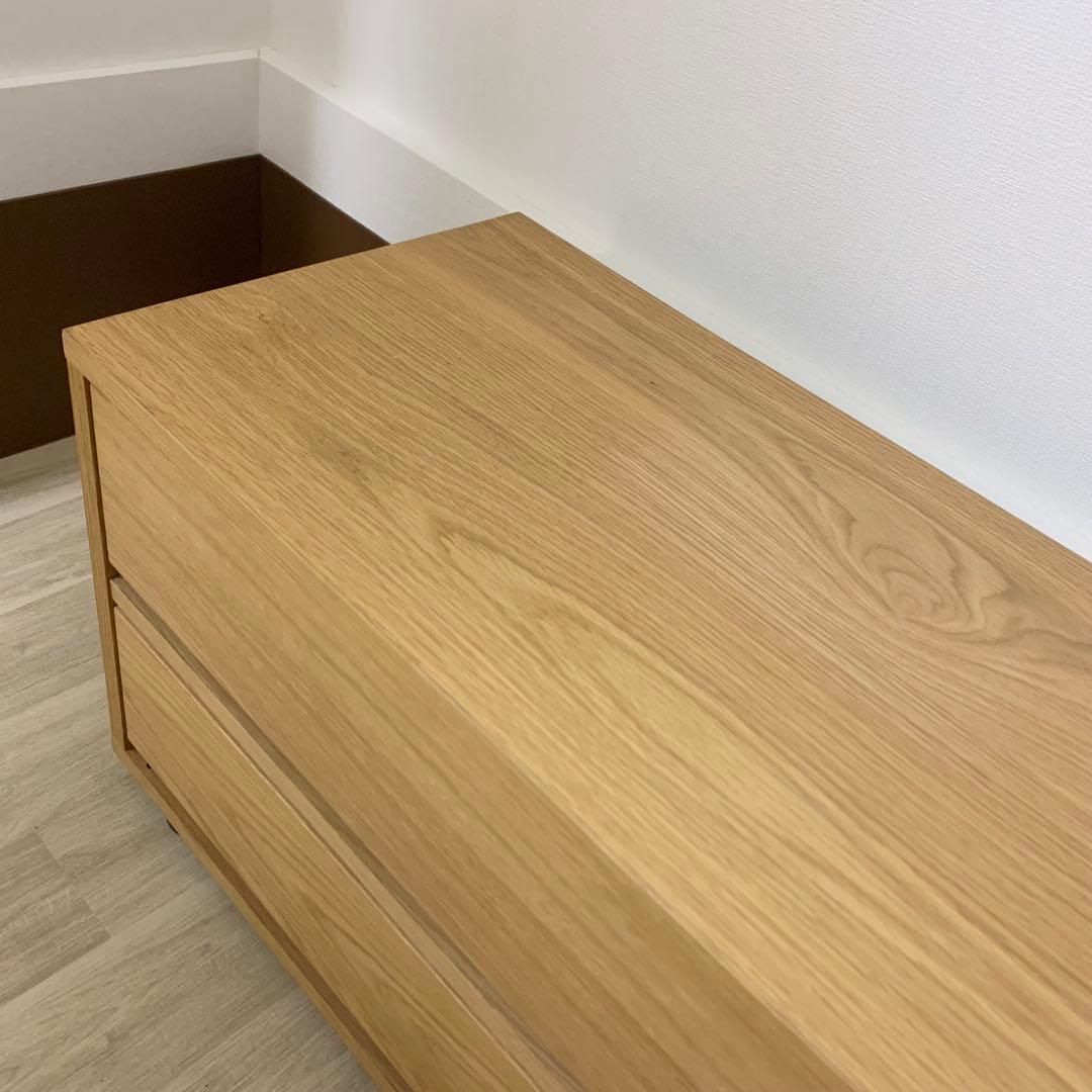 MUJI 無印良品 スタッキングキャビネット チェスト ローボード