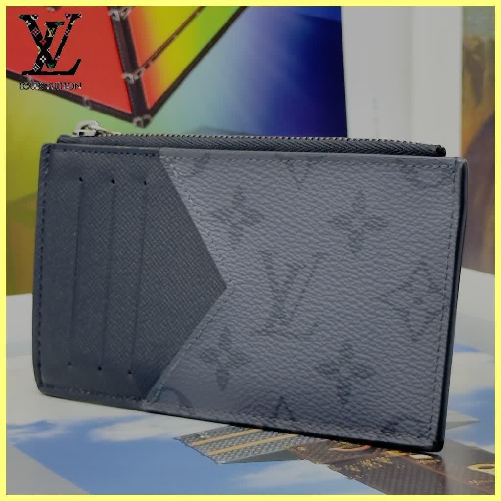 展示品級 ルイヴィトン モノグラム エクリプス カード ホルダー A227 ルイ ヴィトン モノグラムエクリプス LOUIS VUITTON ルイヴィトン