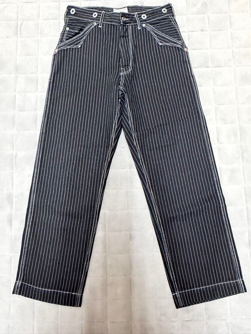 schott ヒッコリーデニム　ウエスト32 OLD HICKORY DENIM PANTS/オールドヒッコリー デニムパンツ | Schott