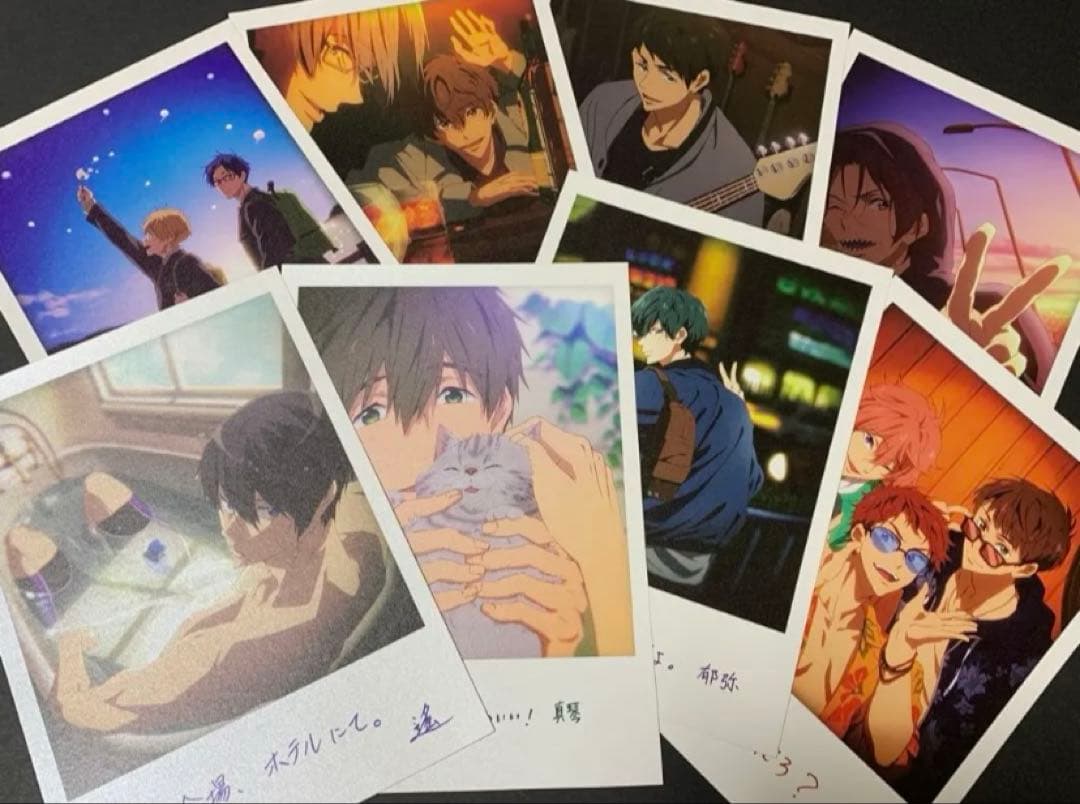 Free! 京アニ ペア前売券特典 イラストカード 【A】【B】セット Free! 京アニ ペア前売券特典 イラストカード 【A】【B】セット - メルカリ