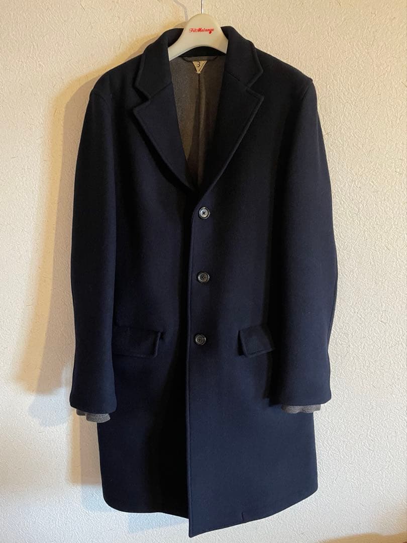 フィルメランジェ　オーラリー　チェスターコート　サイズ3 ドメブラの代表格『AURALEE（オーラリー）』チェスターコート | Jb mag