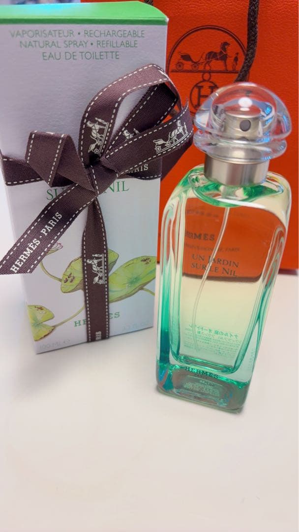 エルメス　ナイルの庭　100mL HERMES 新品未使用　ラッピング全て込み HERMES（エルメス） 【並行輸入品】エルメス ナイルの庭 オードトワレ