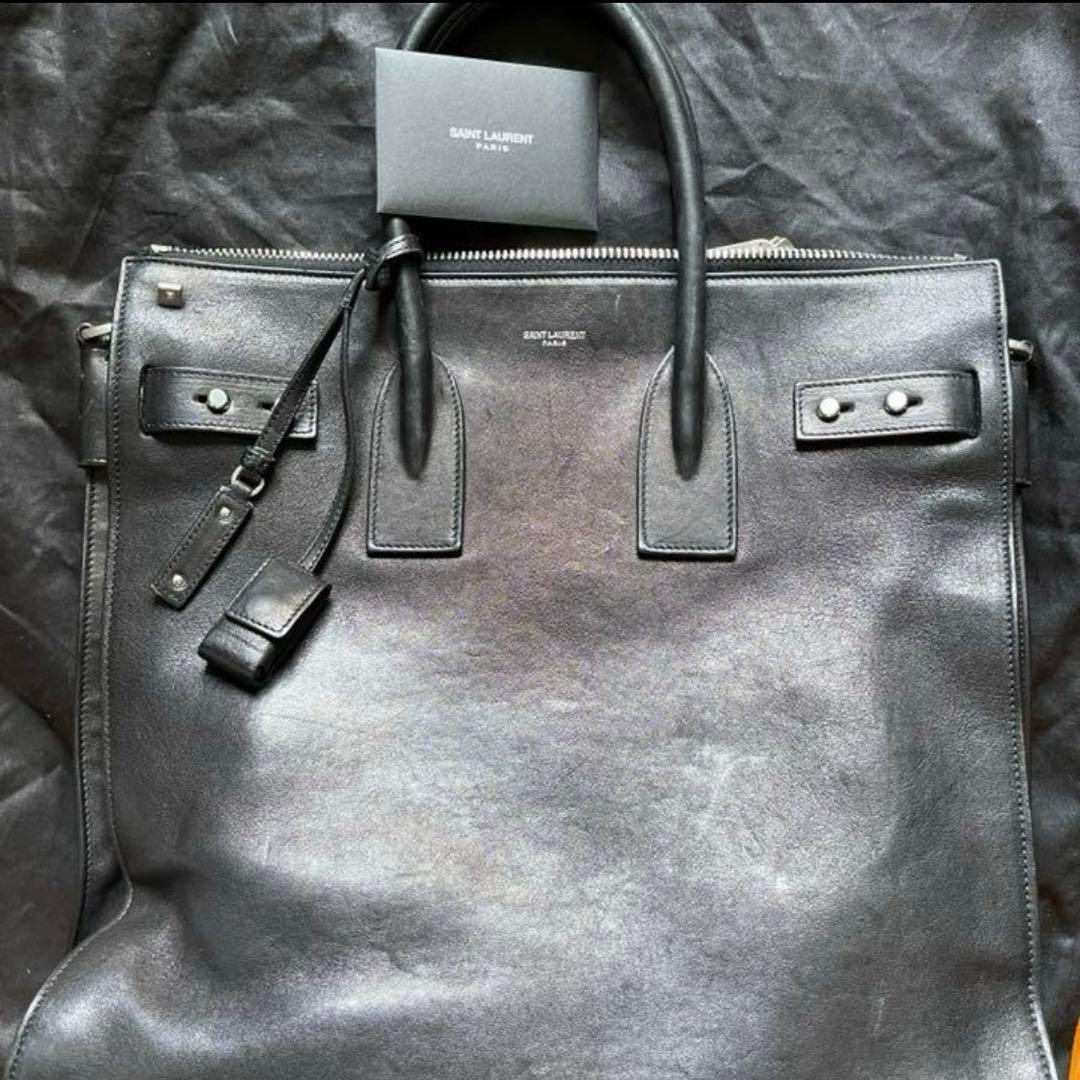 サンローラン Saint Laurent サック ド ジュール サック ド ジュール バウレットバッグ（サンローラン ボックスレザー