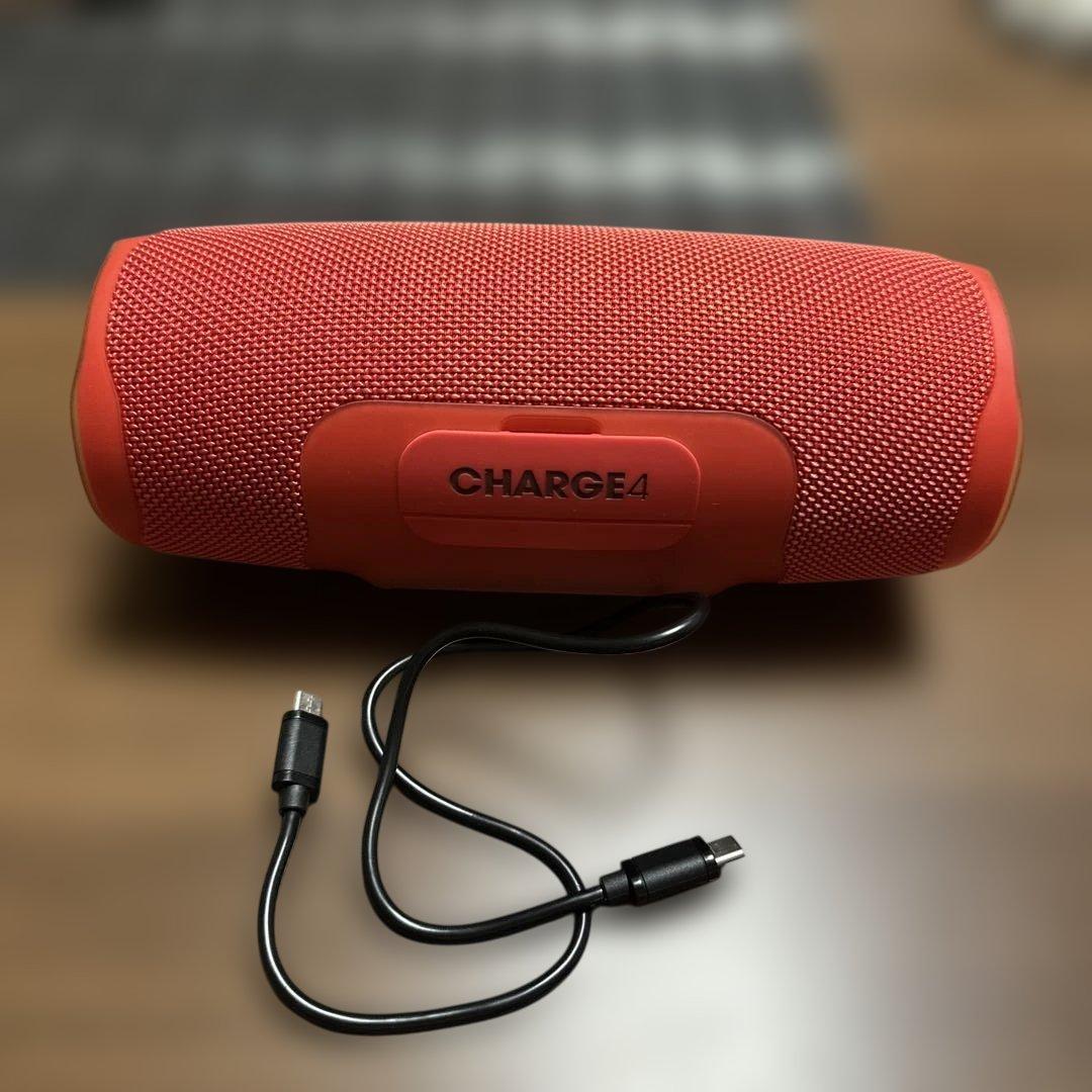 JBL Charge 4 ワイヤレススピーカー レッド Amazon.co.jp: JBL CHARGE4 Bluetoothスピーカー IPX7防水/USB Type-C