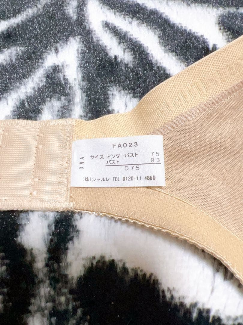 シャルレ ロングセラーブラジャー D75 2色入①☆ FA023 新品 激安