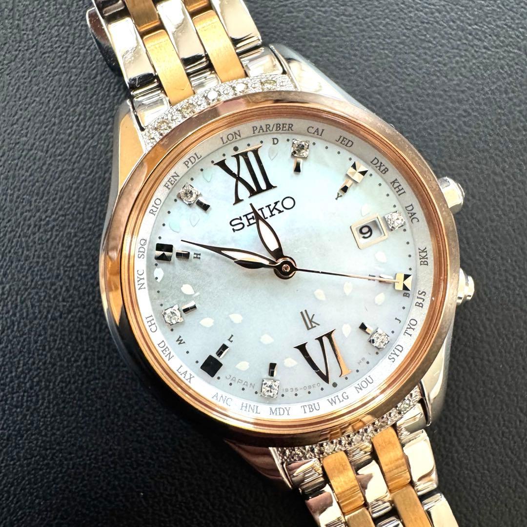 セイコー　SEIKO LUKIA ルキア SAKURA Blooming 腕時計 セイコー ルキア＞と＜セイコーセレクション＞から、多幸感あふれる