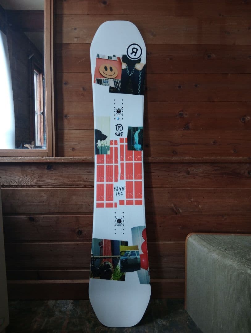 RIDE KINK 151 新品コンディション　ストリート 8e46e48248d4511dbd6a9385f81b5e