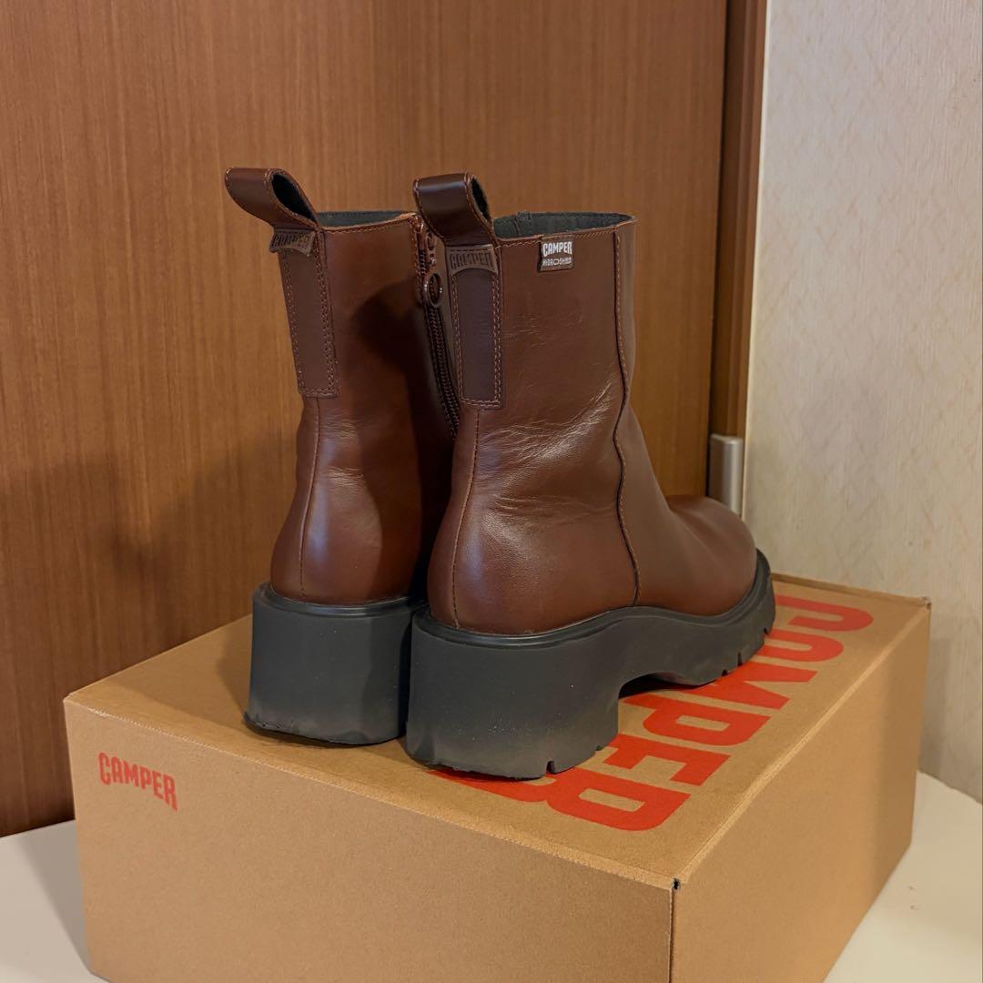 CAMPER MILAH カンペール ミラ サイドジップブーツ 24㎝ - メルカリ