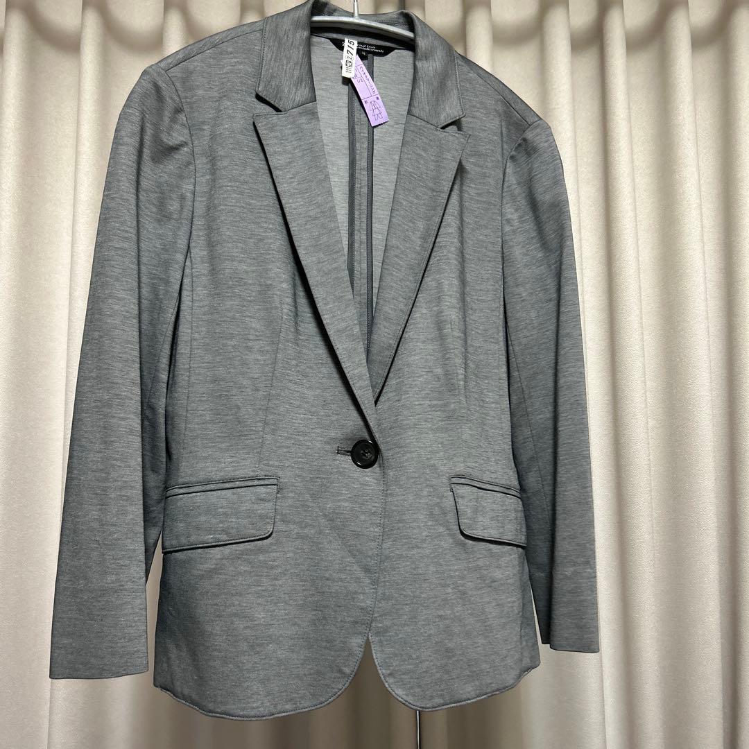 オンワード樫山【23区】レディーススーツ セットアップグレー38(M