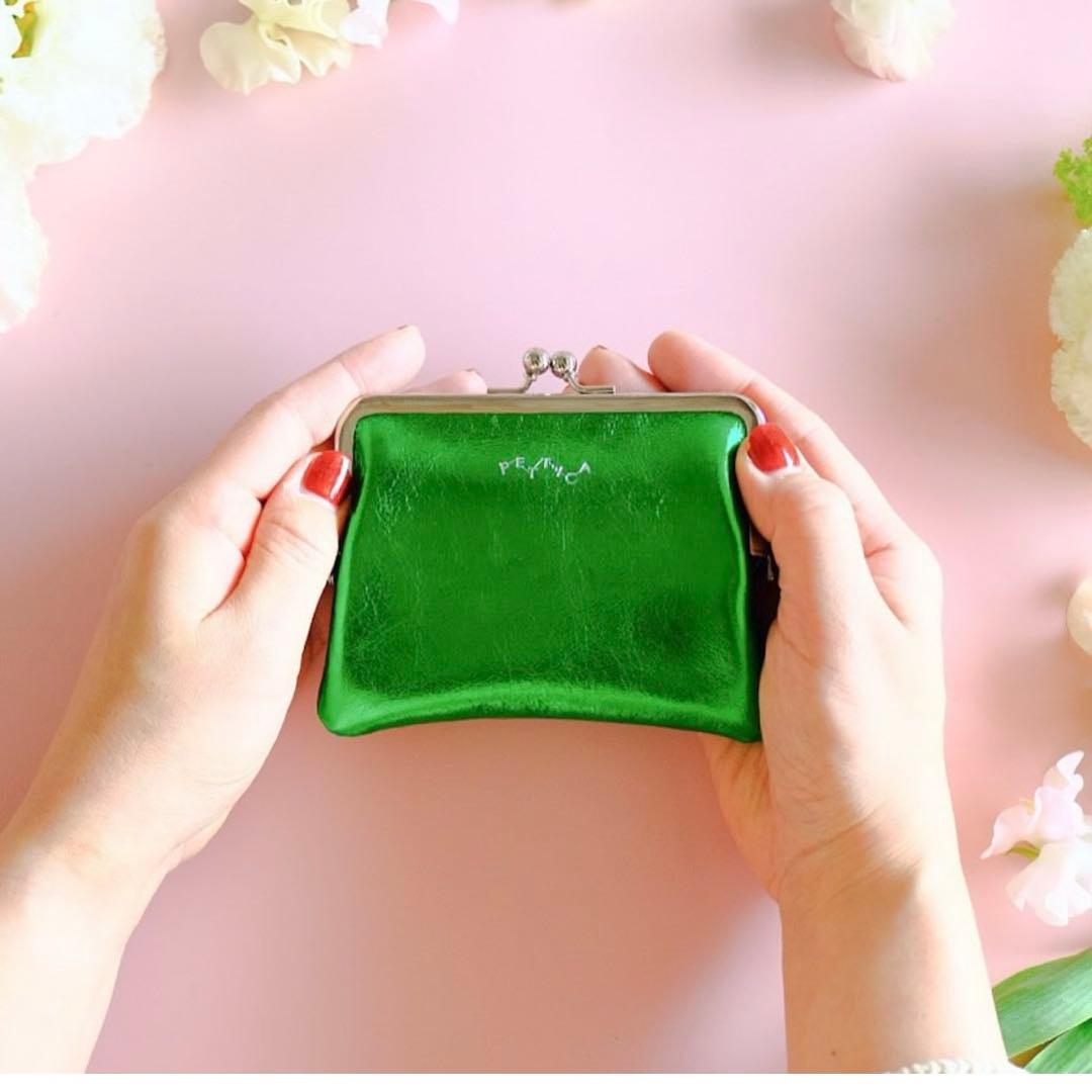 工芸品 無骨 丘染めブラック ミドルトラッカーウォレット マチ/小判