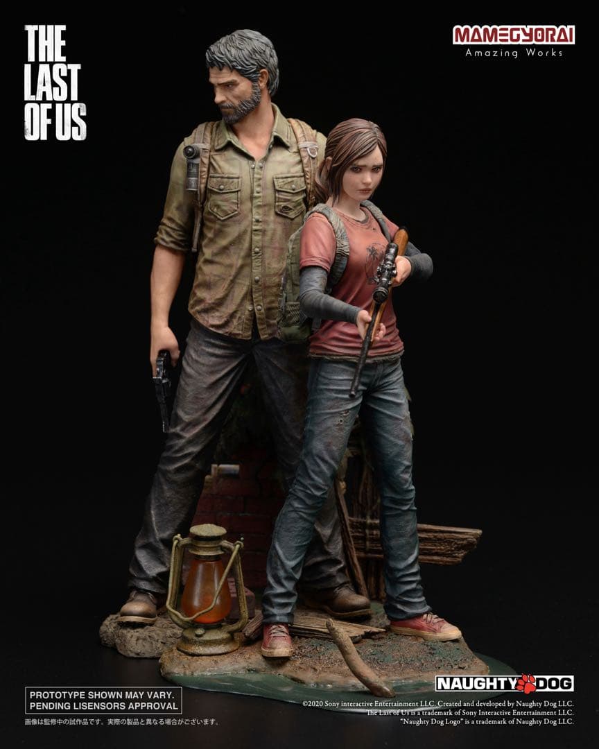 豆魚雷 THE LAST OF US ラストオブアス ジョエル エリー 1/9 THE LAST OF US │ JOEL AND ELLIE 1/9 SCALE FIGURES ― ラスト・オブ