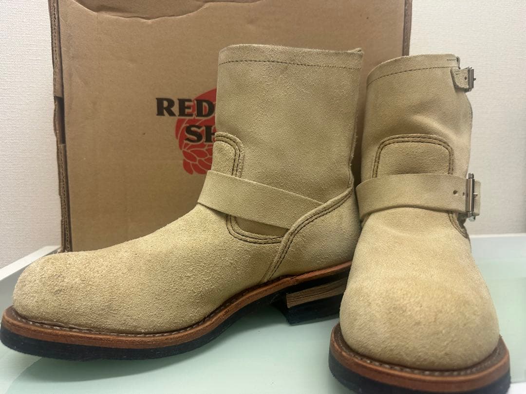 レッドウィング［タグ/10年/2965］ショートエンジニアブーツ 8D 26.0 RED WING SHOES（レッドウィング） REDWING 2965 8inch Engineer 8