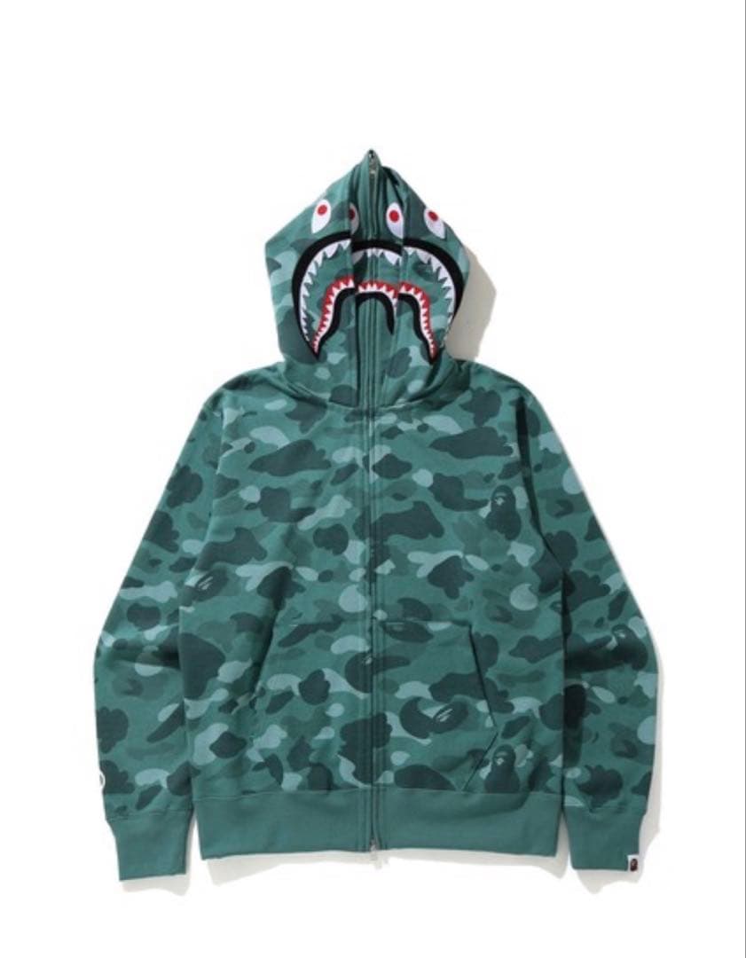 A Bathing Ape シャークパーカー 楽天市場】A BATHING APE アベイシングエイプ SHARK FULL ZIP HOODIE