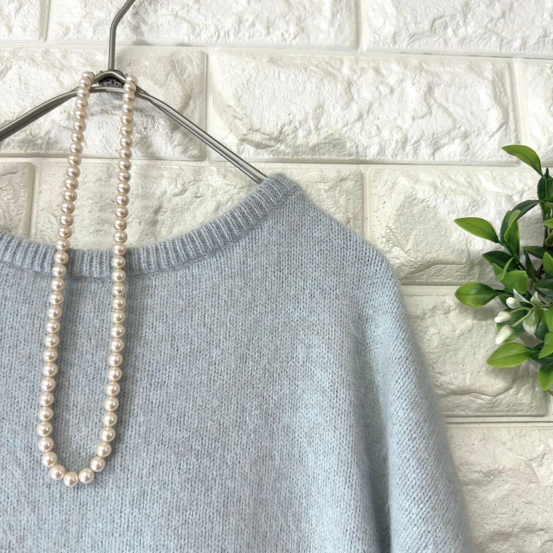 23区フォックスニット44サイズ 大きいサイズ 23区ニット 現行タグ