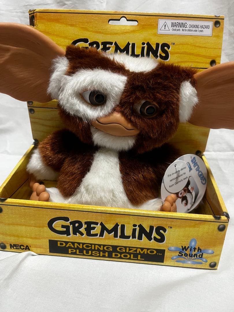 【新品】値下げ⭐︎グレムリン ダンシング ギズモ プラッシュ ドール　NECA製 グレムリンGREMLiNS ネカNECA ダンシング ギズモ 8インチ プラッシュ