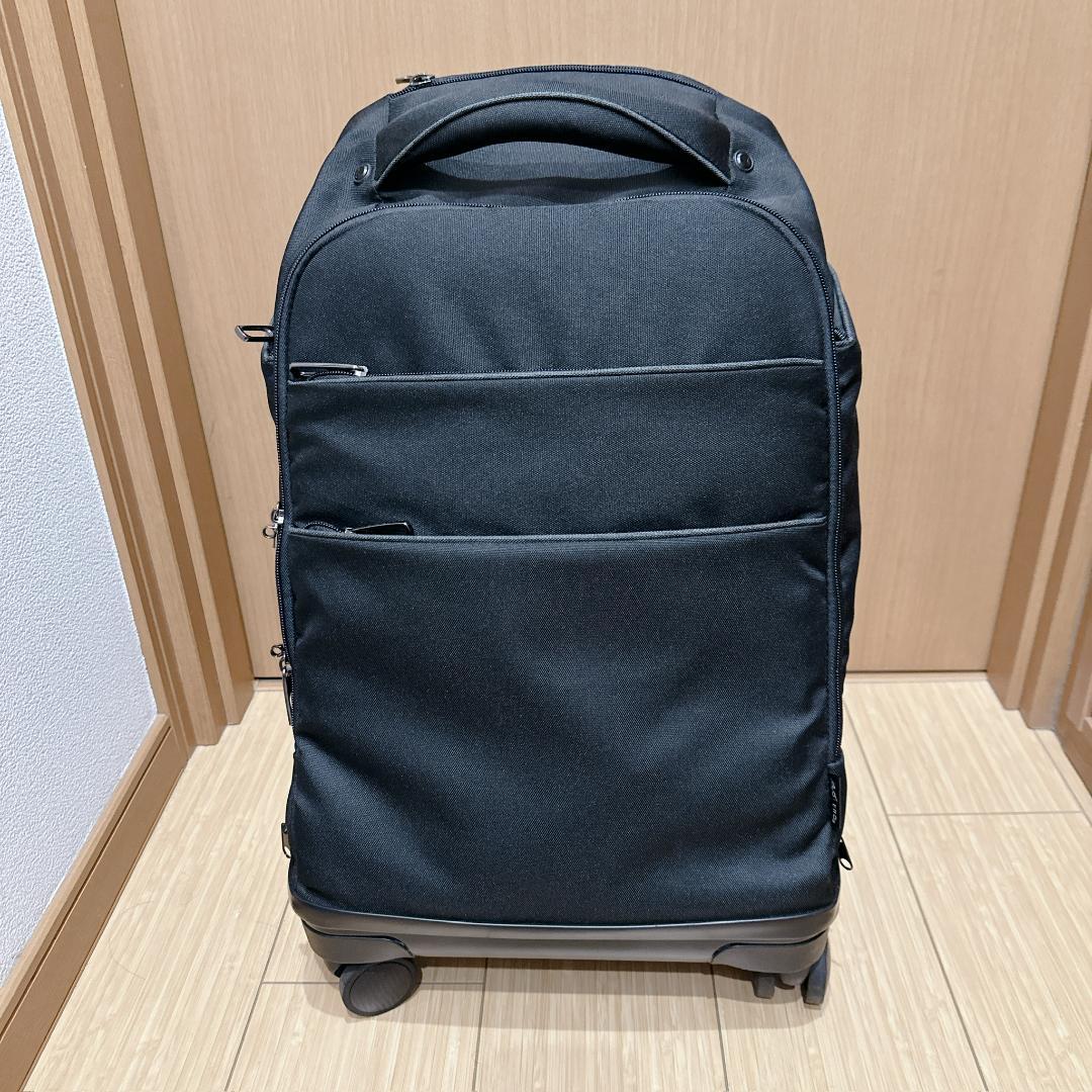 【美品】龍屋半左衛門 機内持ち込みサイズ リュック キャリーケース ブラック 最大15％OFFクーポン3/11まで】 ドラえもん スーツケース キャリー
