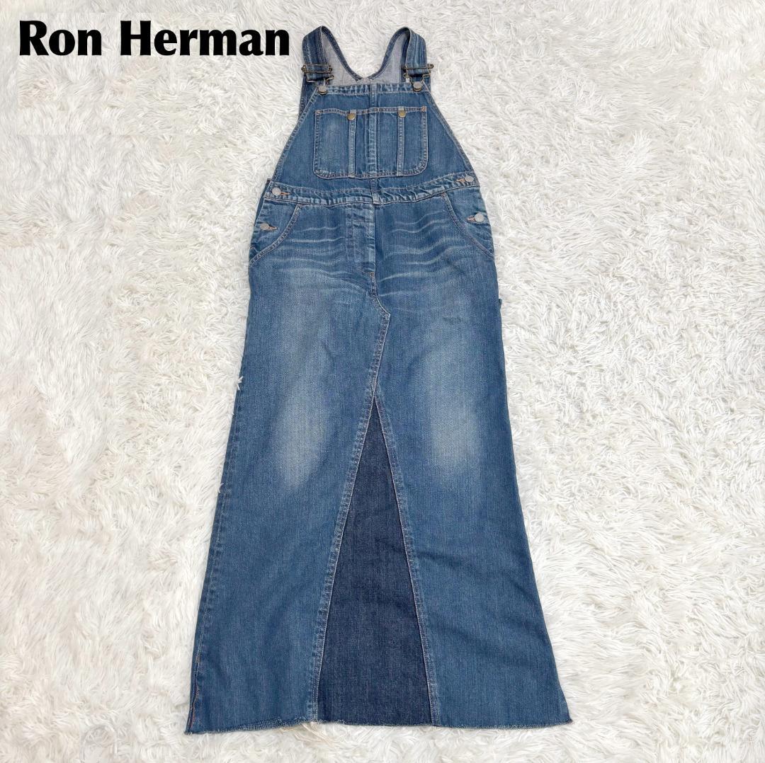 R.H. Vintage Ron Herman ロングデニム ジャンパースカート Ron Herman - RH Vintage アールエイチ ヴィンテージ ロンハーマン