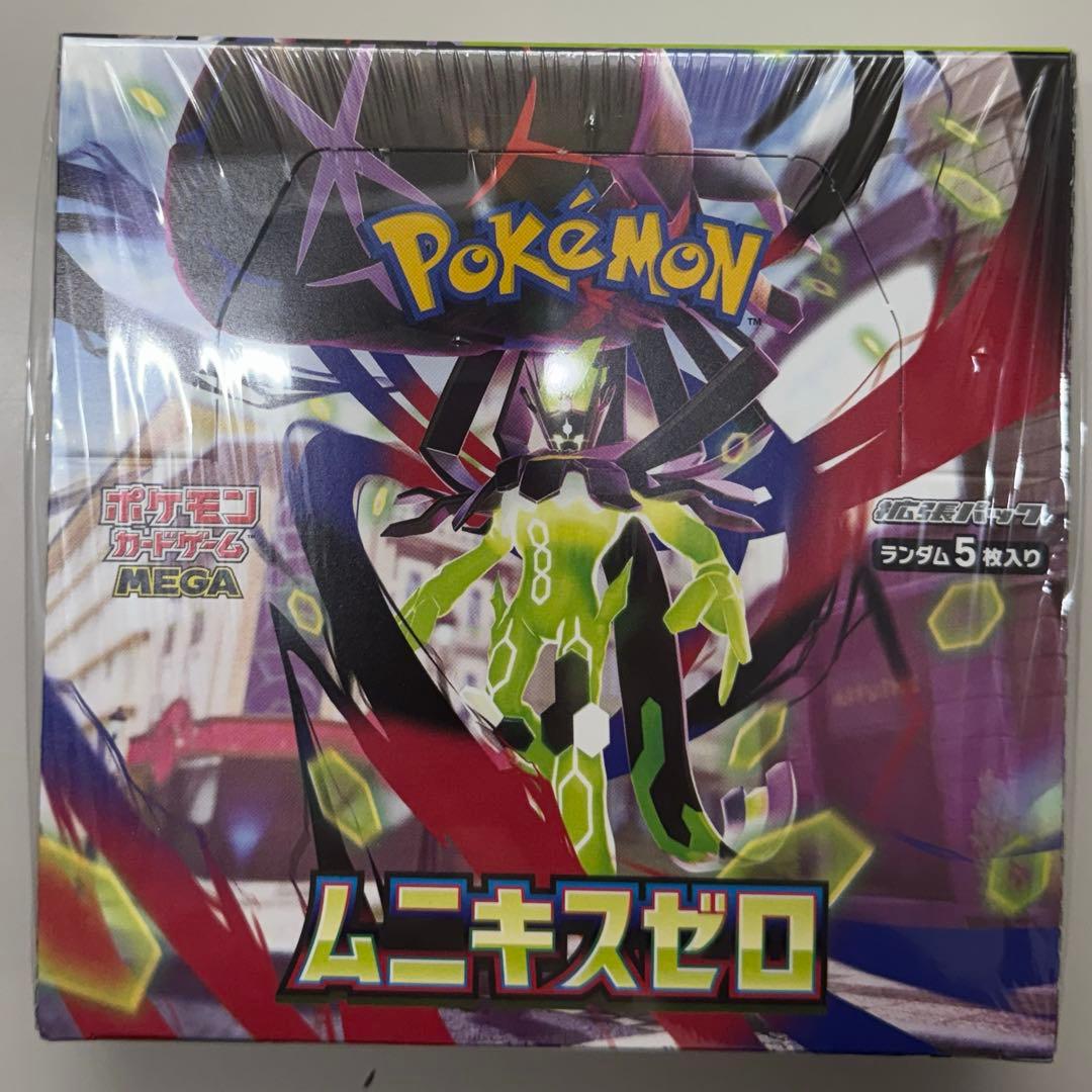 ポケカ ムニキスゼロ 新品未開封シュリンク付き1BOX - メルカリ