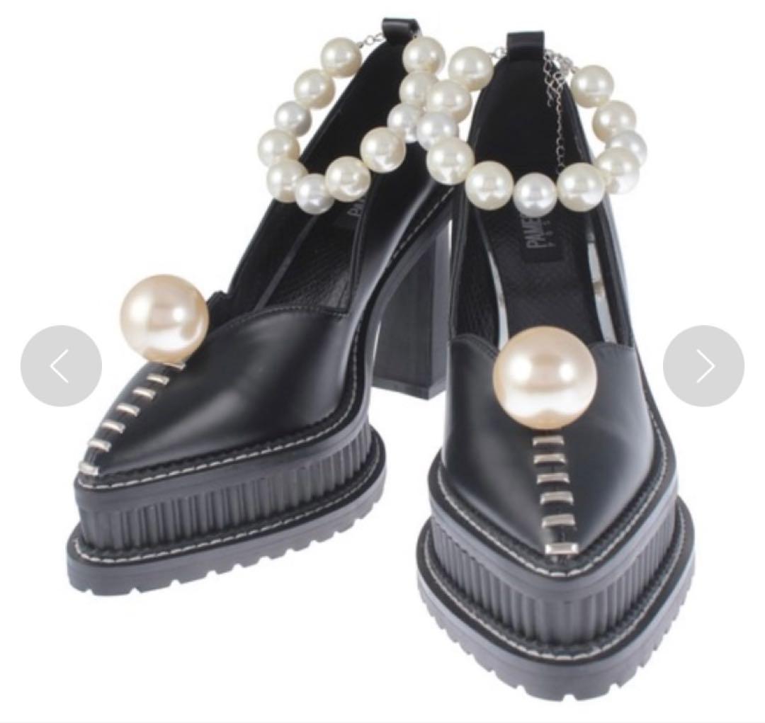 PAMEO POSE パールアンクレット&シューズクリップ PAMEO POSE Swan Lake Bangle （ブラック） -ファッション通販 FASHION