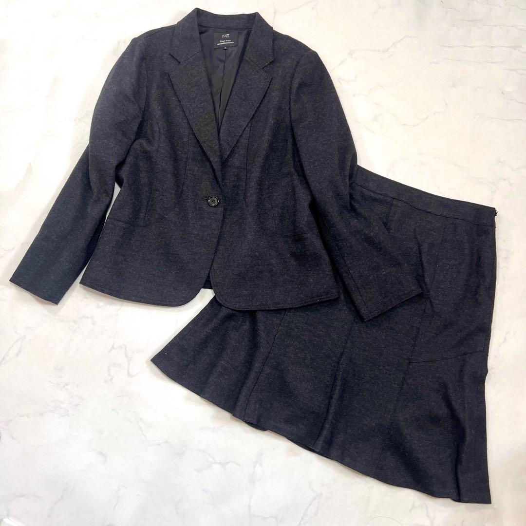 kikuko様　23区 スカートスーツ　48 46 カルゼ・ニット】後ろマーメイドスカート | ユニフォーム総合メーカー