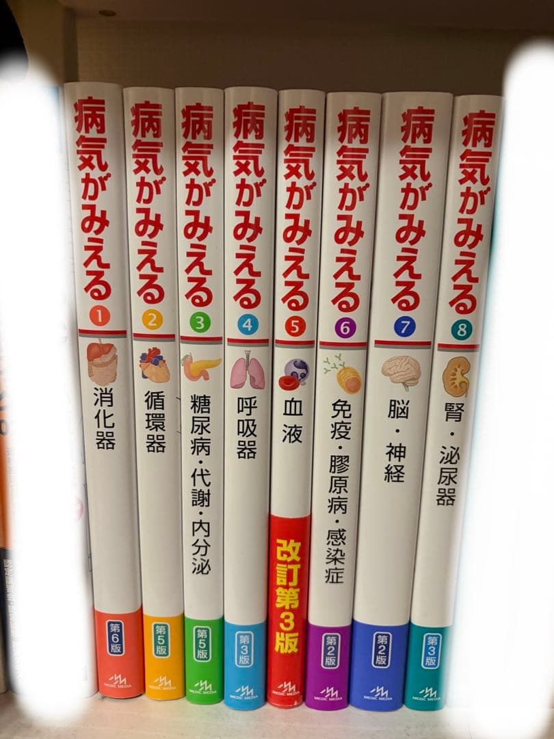 病気がみえる 8冊セット 1~8 まとめ売り 病気がみえる』まとめ買いのすゝめ | INFORMA by メディックメディア