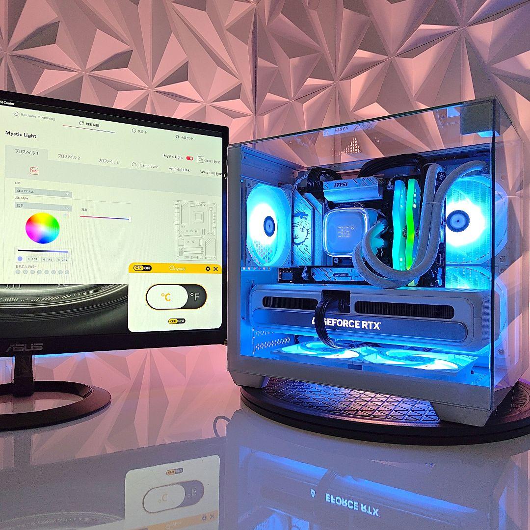 新品』✨コンパクト3面ガラスゲーミングPC✨デスクトップ／ミニタワー