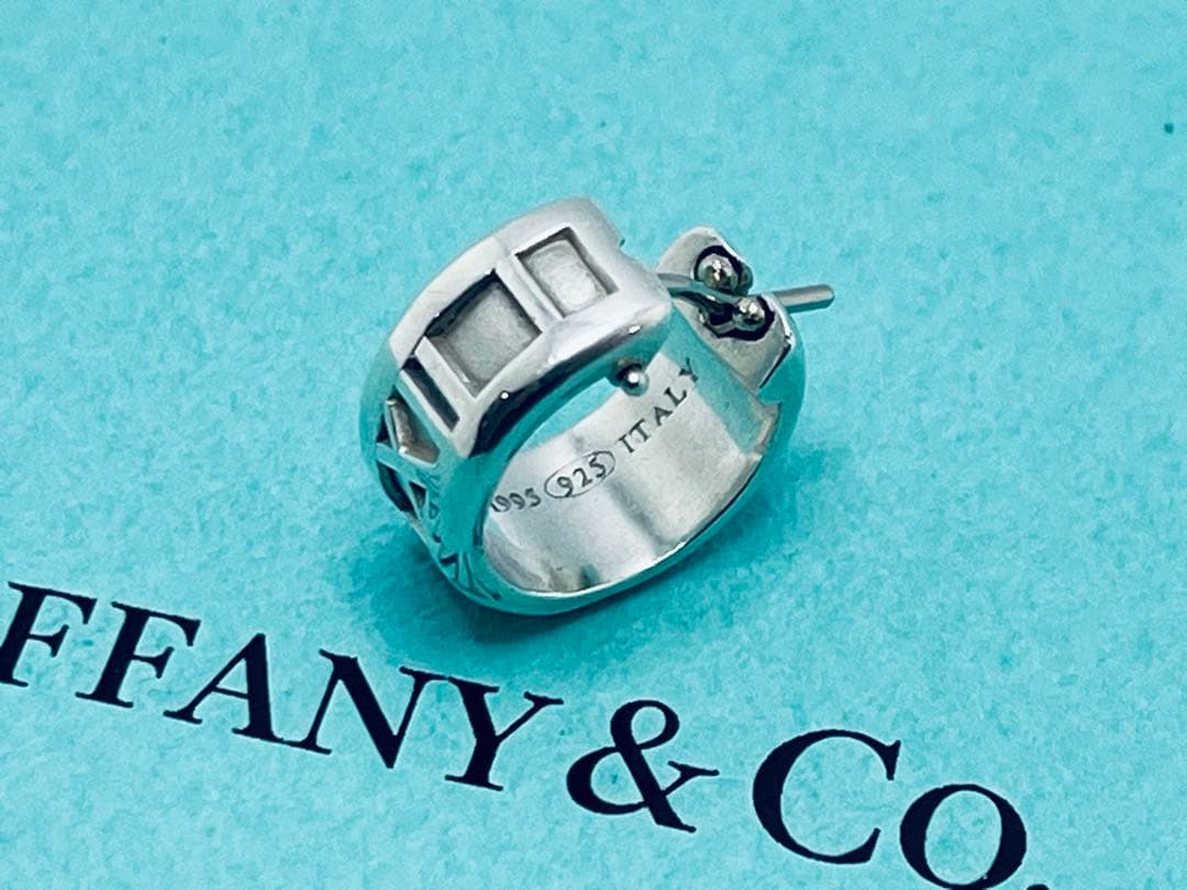 h617 オールド　ティファニー　1995 アトラス　フープ　ピアス　片耳925 中古・古着通販】TIFFANY & Co. (ティファニー) アトラス フープ