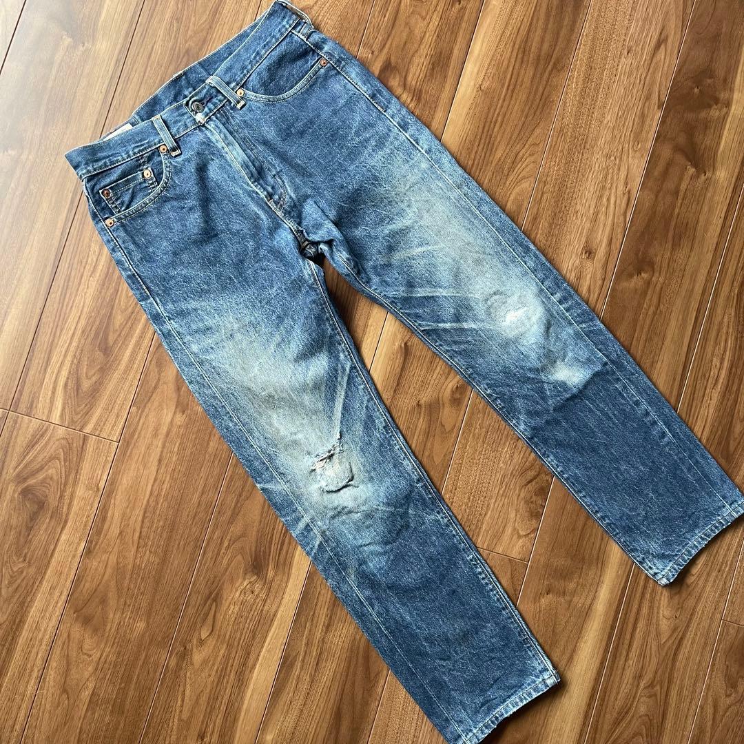 USA製】Levi's 505 PREMIUM 赤耳 ビッグE W30 - メルカリ