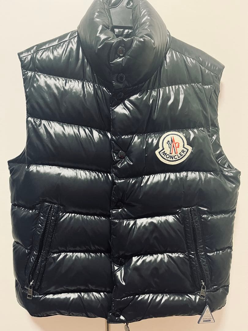 MONCLER モンクレール ロゴ チベットTIBET ダウンベスト黒サイズ0 MONCLER（モンクレール） チベット ダウンベスト TIBET 43302 アウター