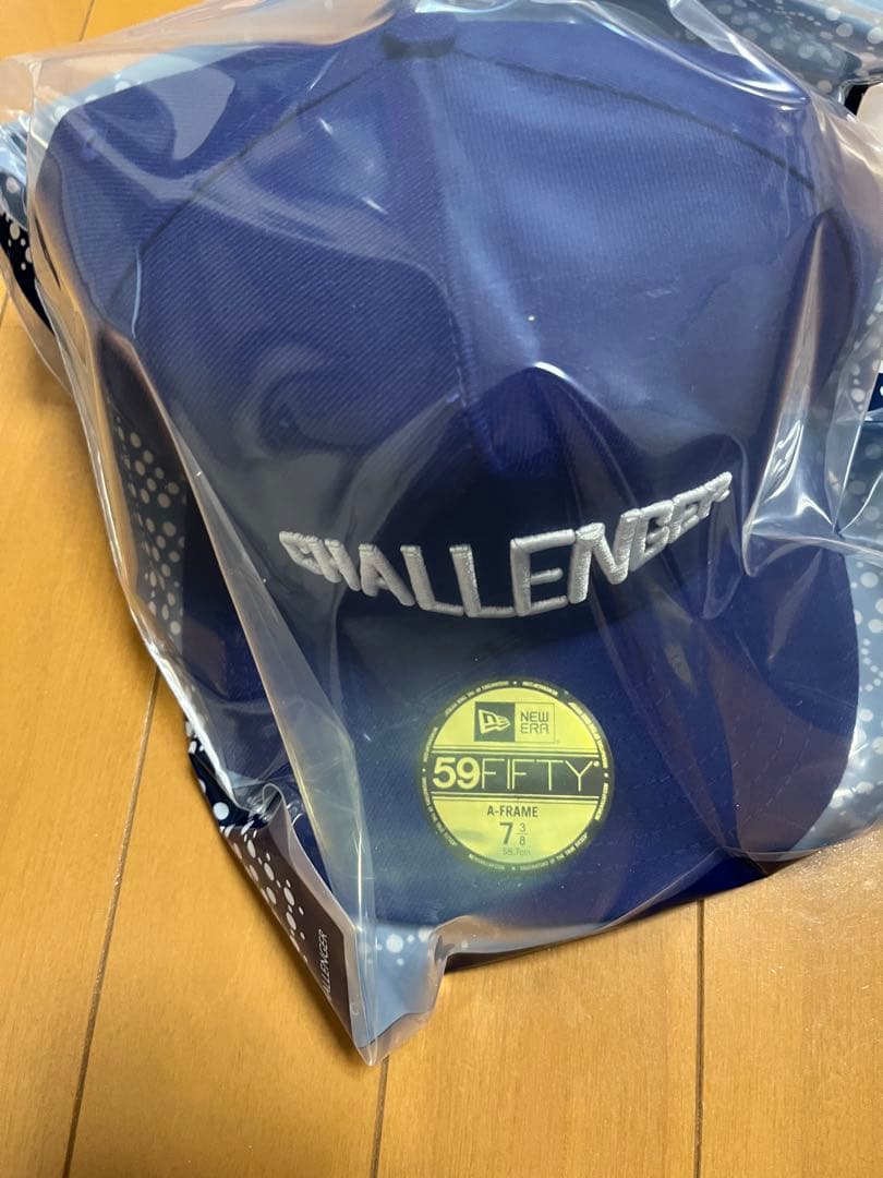 チャレンジャー NEW ERA 59FIFTY LOGO CAP 7-3/8 青 CHALLENGER(チャレンジャー)｜NEWERA 59FIFTY / LOGO CAP｜正規通販