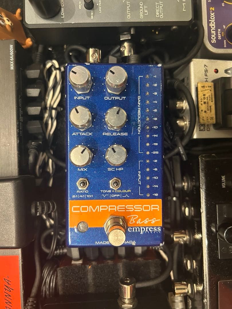 ベース empress bass compressor Empress Effects Bass Compressor Blue Spk – United States