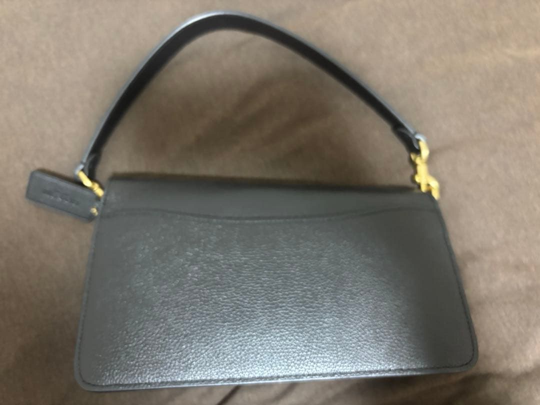COACH タビー ブラックレザー ショルダーバッグ コーチ タビー