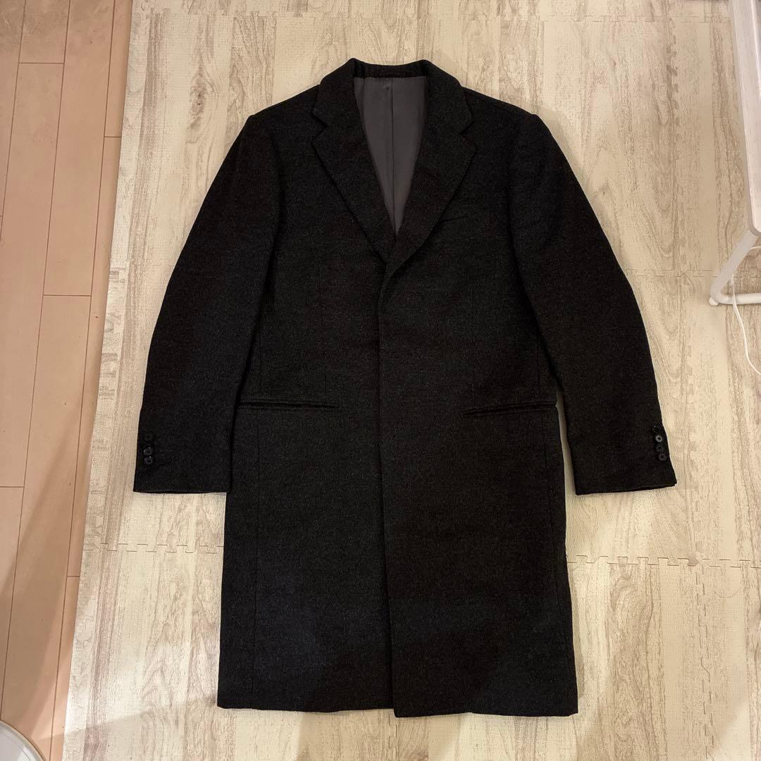 極美品！トゥモローランドピルグリム　チェスターコート　サイズ48 カシミヤ チェスターコート PIACENZA | TOMORROWLAND (Men