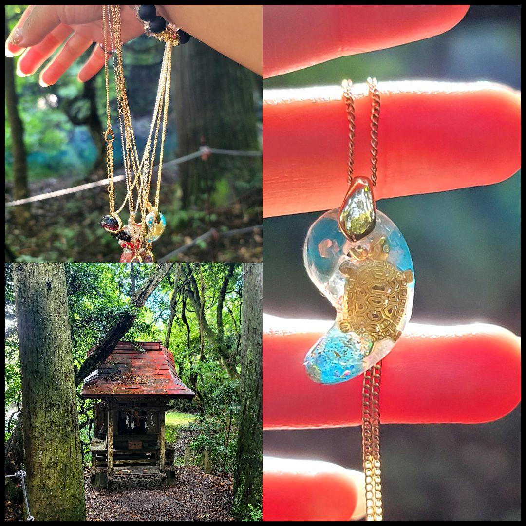 苦手な相手との関係を断ち切る縁切りスッキリ勾玉オルゴネックレス 陰陽対極勾玉オルゴナイトペアネックレス | FelicitaLuce~eri_ca-勾玉