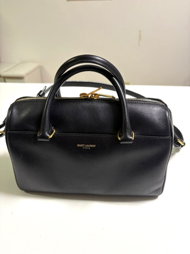 ［スイミー］ベイビーダッフル SAINTLAURENT ブラック スイミー様専用］ベイビーダッフル SAINTLAURENT ブラック - メルカリ