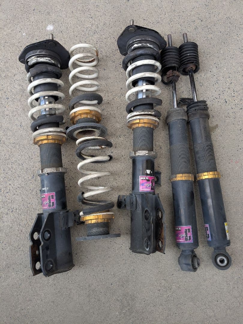 80ヴォクシー HKS 車高調 中古 S-Style X：ヴォクシー