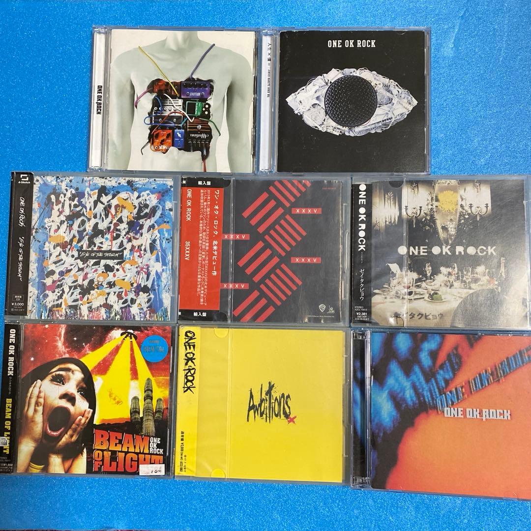 『新品ケース』ONE OK ROCKアルバム8枚まとめ売り 新品ケース』ONE OK ROCKアルバム8枚まとめ売り