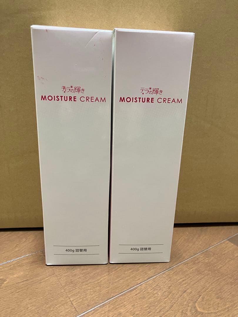 テラの輝き モイスチャークリーム 400g 詰替 2個セット - フェイス