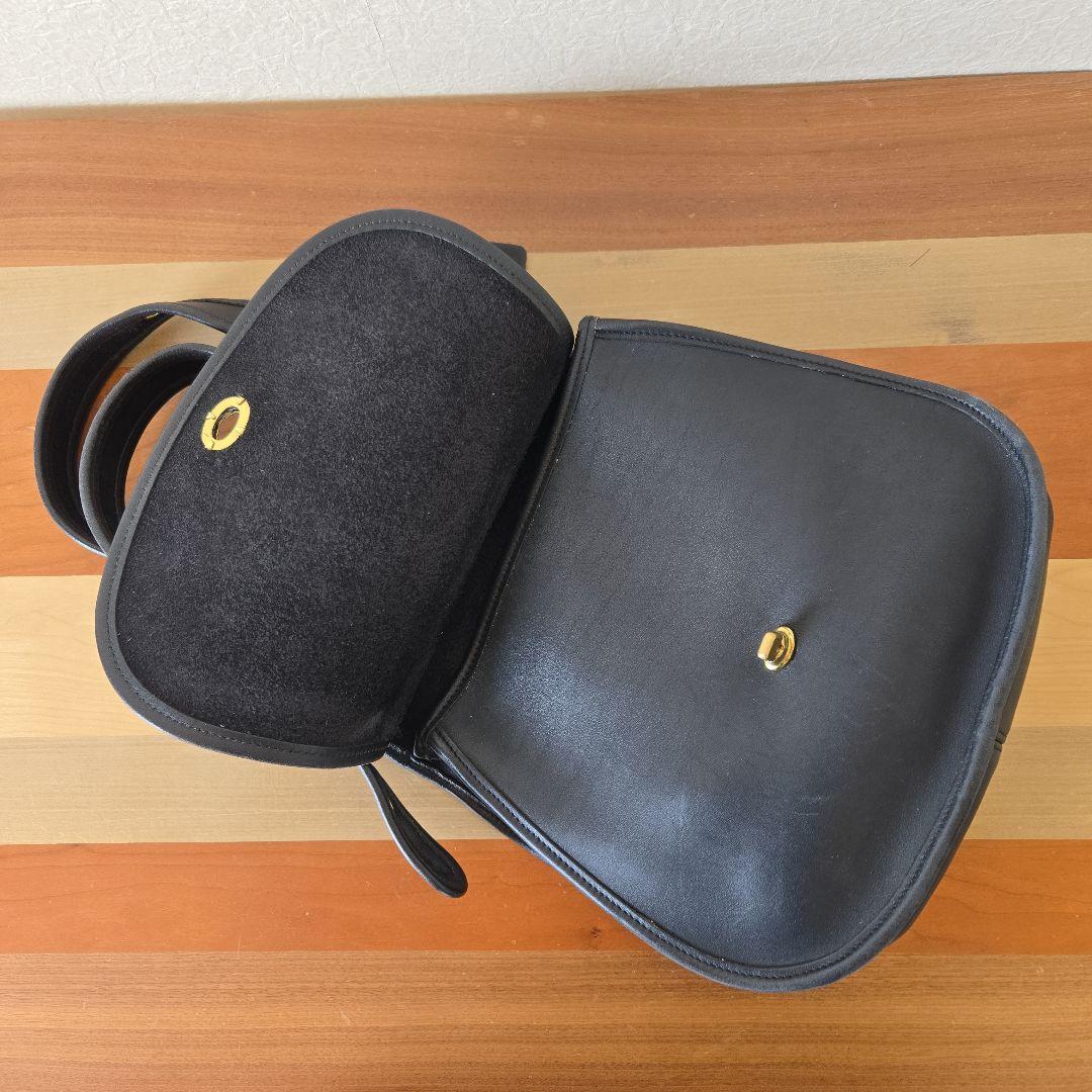 Vintage Coach saddlebag 9988 Black