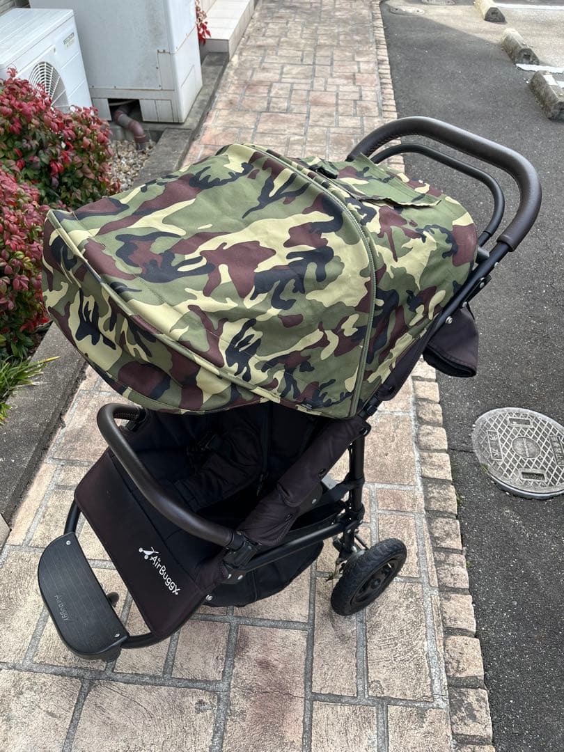 AirBuggy ココプレミア　迷彩柄 カモフラ　ベビーカー Amazon.co.jp: エアバギー AirBuggy ココ プレミア グラデーションカモ