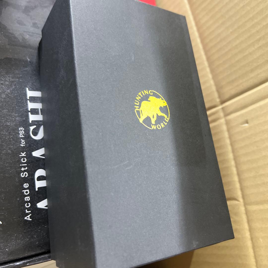 保証書・冊子・箱付き美品】HUNTING WORLD スイス製クォーツ 腕時計