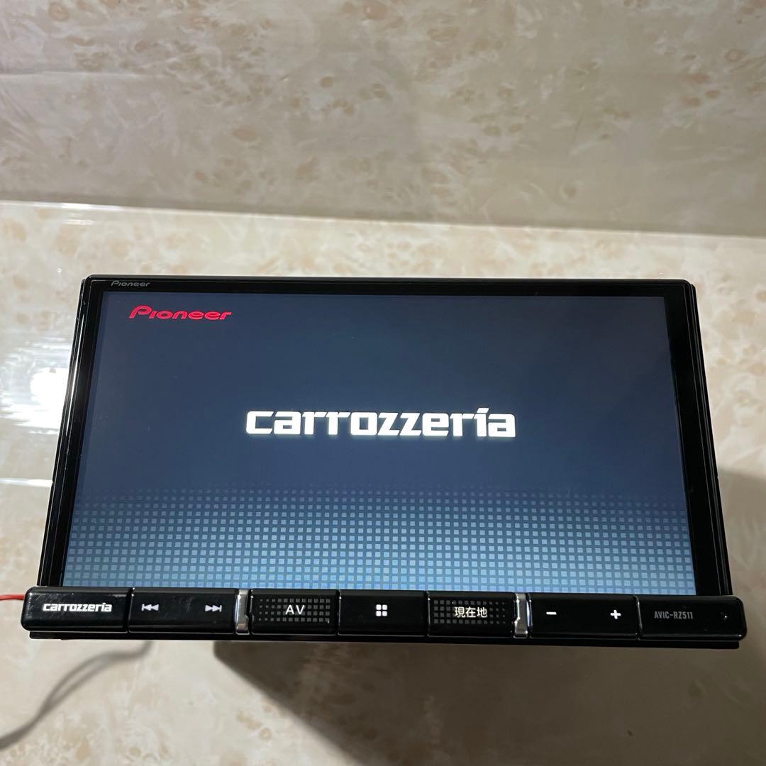 【美品】carrozzeria 7インチワイドカーナビ AVIC-RZ511 楽ナビ AVIC-RZ821-D パイオニア カロッツェリア 7インチ カーナビ 2D